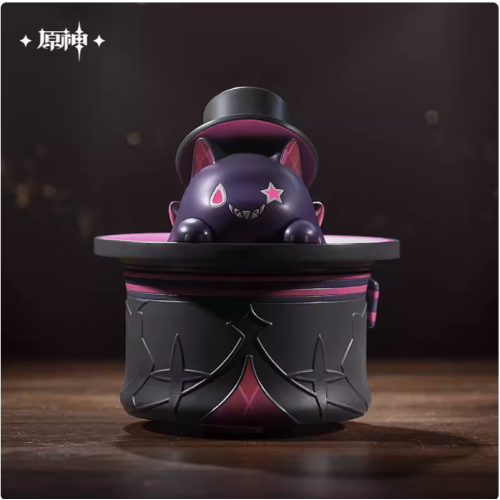 T013 Magic Show Series - Lyney's Laughing Hat Cat Running Toy  Genshin