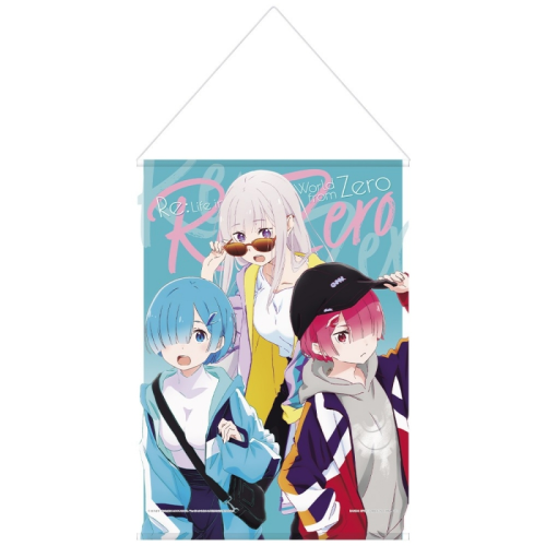 Y001 Re:Zero -Starting Life in Another World - Girls Falling from the Sky in Winter