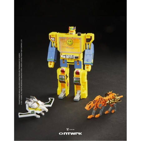 X023 變形金剛 x J.Balvin聯名 NTWRK限定 黃色聲波與磁帶套裝