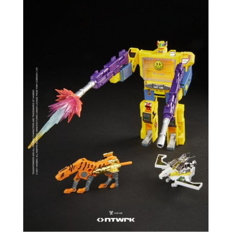 X023 變形金剛 x J.Balvin聯名 NTWRK限定 黃色聲波與磁帶套裝