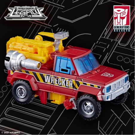 X025 Transformers Generations Selection Legacy Enhanced Red Sled