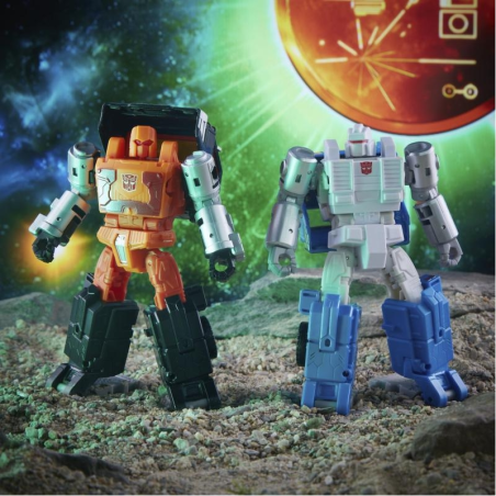 X028 Transformers: War for Cybertron Gold Plate Collection Chapter 1 Enhanced Level Lu Youxia and Guan Mang