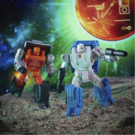 X028 Transformers: War for Cybertron Gold Plate Collection Chapter 1 Enhanced Level Lu Youxia and Guan Mang