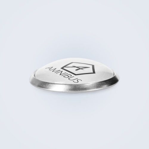 Hatsune Miku Kangol Collaboration Part 2 Glass Magnetic Badge Logo