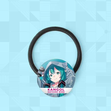 Hatsune Miku Kangol Collaboration Illustration Style Part 2 Glass Decorative Plate Hair Band