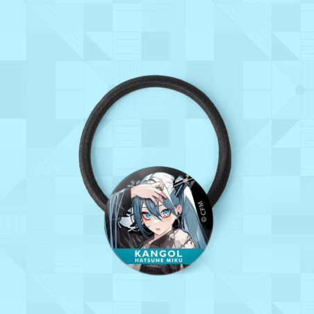 Hatsune Miku Kangol Collaboration Illustration Style Part 1 Glass Decorative Plate