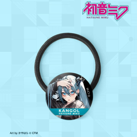 Hatsune Miku Kangol Collaboration Illustration Style Part 1 Glass Decorative Plate