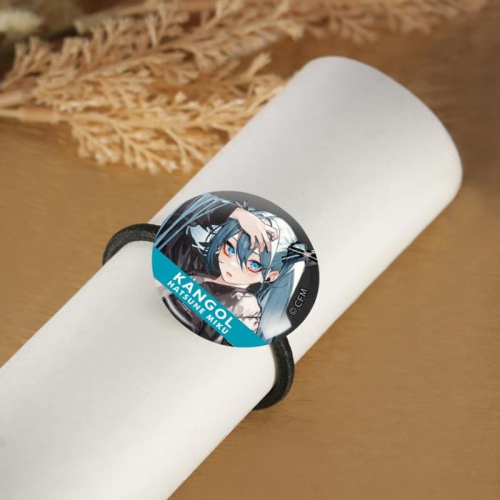 Hatsune Miku Kangol Collaboration Illustration Style Part 1 Glass Decorative Plate