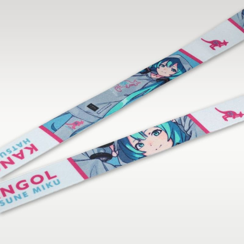 Hatsune Miku Kangol Collaboration Illustration Style Part 2 Anti-Fall Lanyard