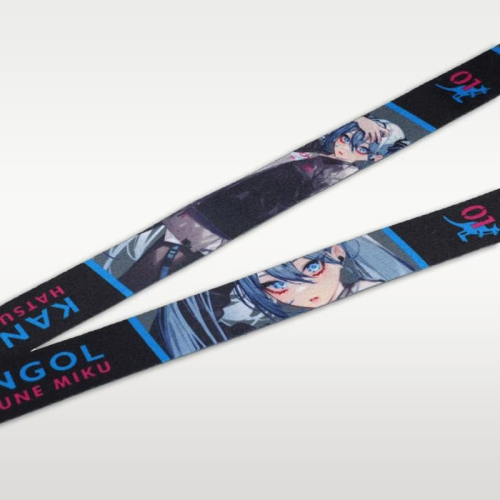 Hatsune Miku Kangol Collaboration Illustration Style Part 1 Anti-Fall Lanyard