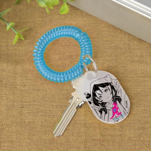 Hatsune Miku Kangol Collaboration Illustration Style 2nd Edition Locker Hand Card Style Acrylic Key Pendant