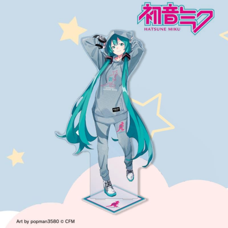 Hatsune Miku Kangol Collaboration Illustration Style Part 2 Extra Large Acrylic Stand