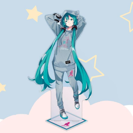 Hatsune Miku Kangol Collaboration Illustration Style Part 2 Extra Large Acrylic Stand