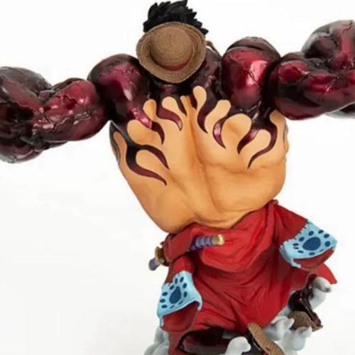 BWFC One Piece Style King Top Battle 3 SMSP Luffy Gear 4 Anime Color Version Prize