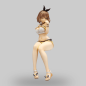 OW005 Prize: Lesaline Stout Japanese Figure