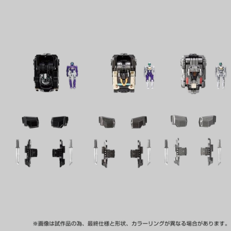 X010 戴亞克隆系列 TM-21 戰術機動 核心艙與武器組件套裝 可動模型
