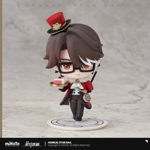 T051  "Honkai: Star Rail"Train Welcome Tea Party Theme Q Edition Box Egg