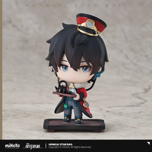 T051  "Honkai: Star Rail"Train Welcome Tea Party Theme Q Edition Box Egg