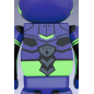 X005 Bearbrick Series Neon Genesis Evangelion Unit-01 New Paint 100% and 400% Set