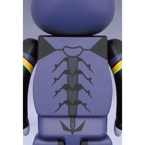X007 Bearbrick Series Evangelion Unit 13 New Paint 100% and 400% Set