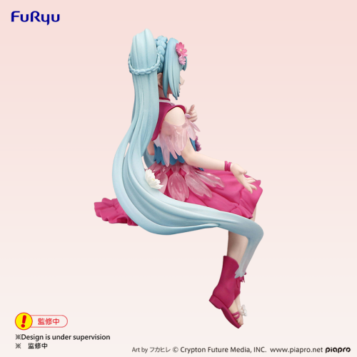 FuRyu泡面壓初音未來鮮花精靈宇宙景品初音未來日系手辦