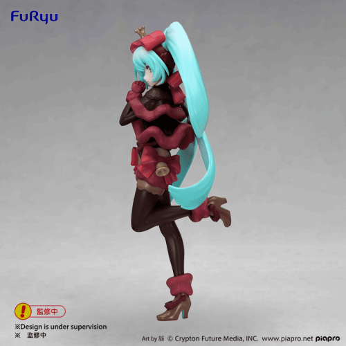 FuRyu Exceed Creative初音未來甜品系列聖誕樹莓景品初音未來日系手辦