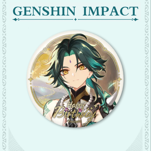 T011 Genshin Impact's 'Destined Day' Series 2021 Pins