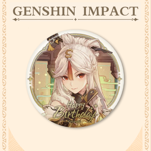 T011 Genshin Impact's 'Destined Day' Series 2021 Pins