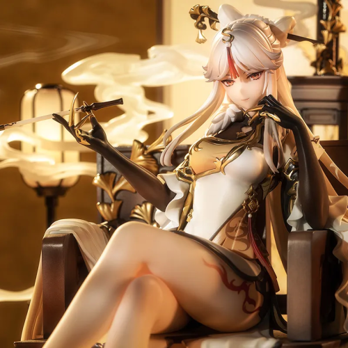T006 Ningguang - Veiled Moon and Heavenly Power Ver. 1/7 Static Figure (Genshin Impact)