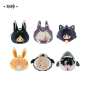 T009 Tiwa Zoo Themed Plush Dolls (Genshin Impact)