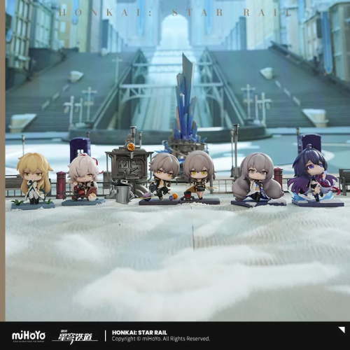 T015  "Honkai: Star Rail"The Moment of Departure Q-version Themed Figure