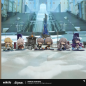 T015  "Honkai: Star Rail"The Moment of Departure Q-version Themed Figure