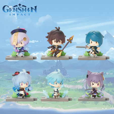 M002 Liyue Edition 'Battlefield Heroism' Themed Blind Box Series for Genshin Impact