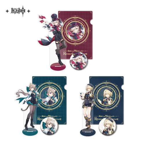 M008 [Genshin Impact] 2023 Game Art Exhibition Series: Pin / Acrylic Stand / Folder