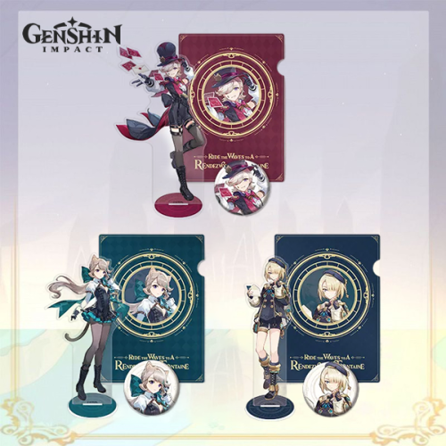 M008 [Genshin Impact] 2023 Game Art Exhibition Series: Pin / Acrylic Stand / Folder