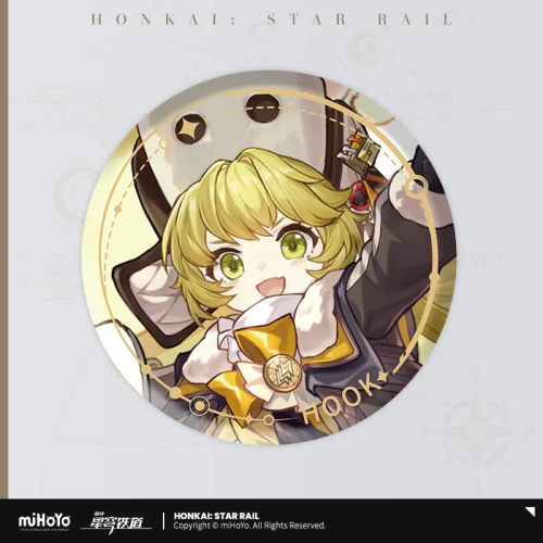T024 「崩壞：星穹鐵道」立繪系列馬口鐵徽章-毀滅命途