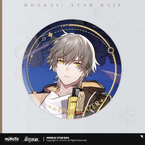 T024 "Honkai: Star Rail" Illustrated Series Tinplate Badge - The Path of Ruination