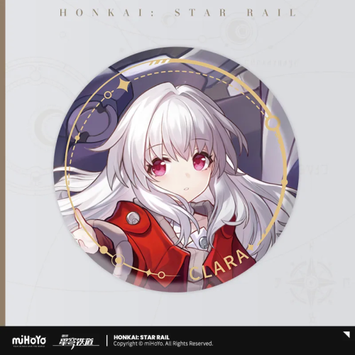 T024 "Honkai: Star Rail" Illustrated Series Tinplate Badge - The Path of Ruination