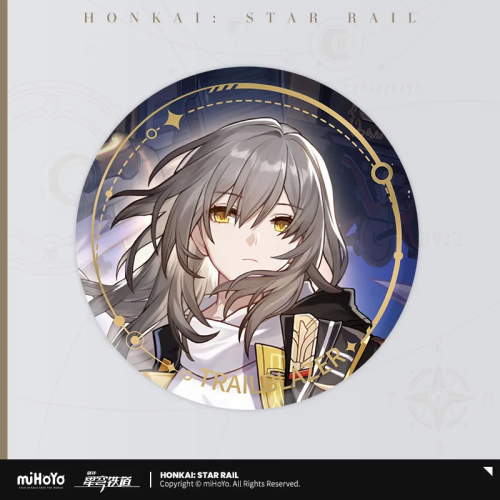 T024 "Honkai: Star Rail" Illustrated Series Tinplate Badge - The Path of Ruination