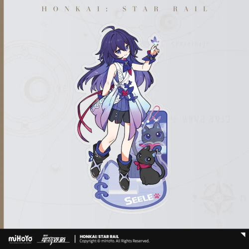 T026 "Honkai: Star Rail" Tiny Kitty Series Acrylic Stand