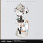 T026 "Honkai: Star Rail" Tiny Kitty Series Acrylic Stand