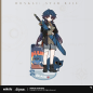 T026 "Honkai: Star Rail" Tiny Kitty Series Acrylic Stand