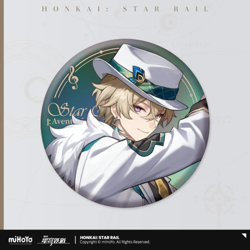 T027 "Honkai: Star Rail" Starrail LIVE Series Tinplate Badge