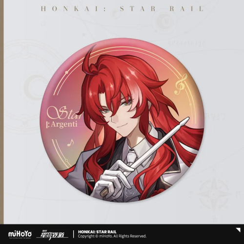 T027 "Honkai: Star Rail" Starrail LIVE Series Tinplate Badge