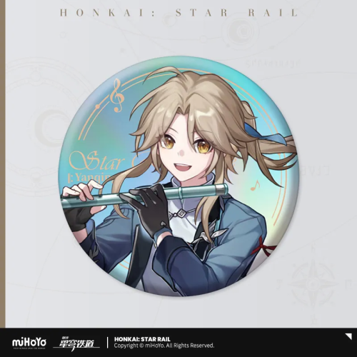 T027 "Honkai: Star Rail" Starrail LIVE Series Tinplate Badge