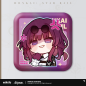 T028 "Honkai: Star Rail" Pam Exhibition Hall Series Square Tinplate Badge