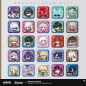T028 "Honkai: Star Rail" Pam Exhibition Hall Series Square Tinplate Badge