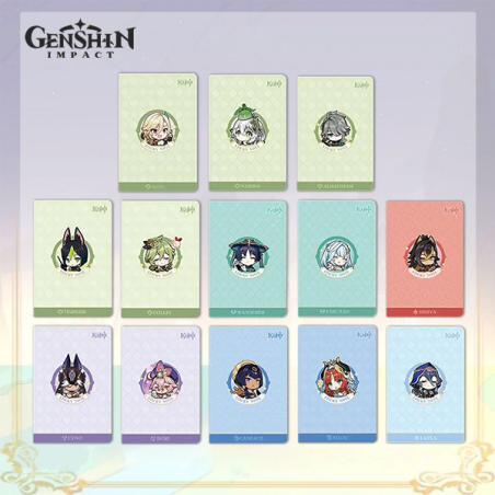 M016 Q-version Emoji/Sticker Series of Sumeru City for Genshin Impact