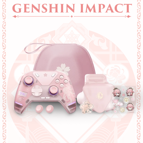 M010 [Original God] Ukiyosho Hundred Smiles Game Controller Set Gift Box Genshin