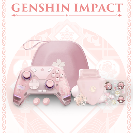 M010 [Original God] Ukiyosho Hundred Smiles Game Controller Set Gift Box Genshin